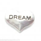 Heart Dream Floating Charm For Our Glass Memory Locket Necklaces & Bracelets