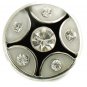 USA SELLER Interchangeable Button Snap Jewelry Crystal Polka Dot 18mm 240
