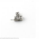 ABC Baby Block Newborn Boy Girl Floating Charm For Glass Memory Locket Necklace