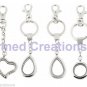 Floating Charm Locket Business Starter Wholesale Lot Necklace Bracelet Key Chain