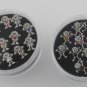 150pc Lot Floating Charm Locket Business Starter Necklace Kit Gem Tray Display
