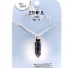 Sodalite For Faith Zenful Semi Precious Healing Chakra Gemstone 18" Necklace