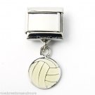 9mm Italian Charm Custom Photo DIY Volleyball Picture Sports Dangle Link