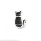 10pc Lot Black Cat Kitten Kitty Pet Floating Charm For Glass Memory Locket