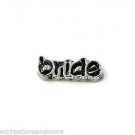 10pc Wholesale Lot Bride Wedding Floating Charm For Glass Memory Locket