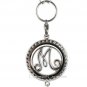 Floating Charm 30mm Locket Rolo Chain Necklace Initial Window Plate & Birthstone