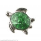 Green Tropical Marine Sea Turtle Floating Charm For Memory Lockets