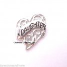 10pc Lot Daughter Heart Love Floating Charm For Memory Locket Necklace