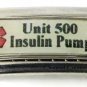 Unit 500 Insulin Pump U500 Diabetic Medical Alert 9mm Italian Charm Super Link
