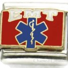 9mm Italian Charm EMT Emergency Medical Technician Hospital Doctor Nurse ER DR