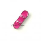 Pink Snowboard Snowboarding Sports Ski Skiing Floating Charm For Lockets