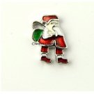 10pc Lot Santa Claus Christmas Holiday Charms For Floating Locket Necklace