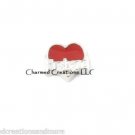 10pc Lot Red Heart Husband Love Floating Charm For Glass Custom Memory Lockets