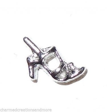 10pc Lot High Heel Stiletto Floating Charm Fits Memory For Memory Glass Lockets