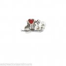 10pc Lot I Love Golf Ball Heart Club Floating Charm F/ Memory Glass Lockets