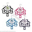 Wholesale Box Of 24 Scarf Tree Hangers For Scarves And Belts Assorted Colors