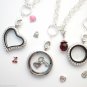 10pc Lot Rainbow God Love Pride Religious Church Floating Charm For Glass Locket