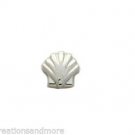 10pc Seashell Beach Ocean Silver Floating Charm For Custom Memory Glass Lockets