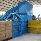 Horizontal hydraulic baler