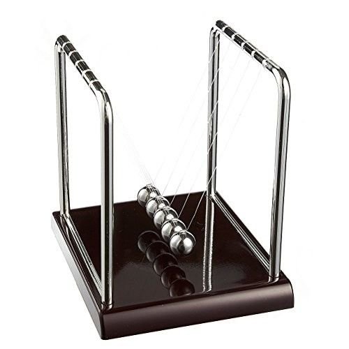 Perpetual Motion Toy Newtons Cradle Steel Balls Physics Motion
