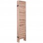 Room Divider Screen 6 Panel Rustic Natural Wood Folding Large Private Shutter