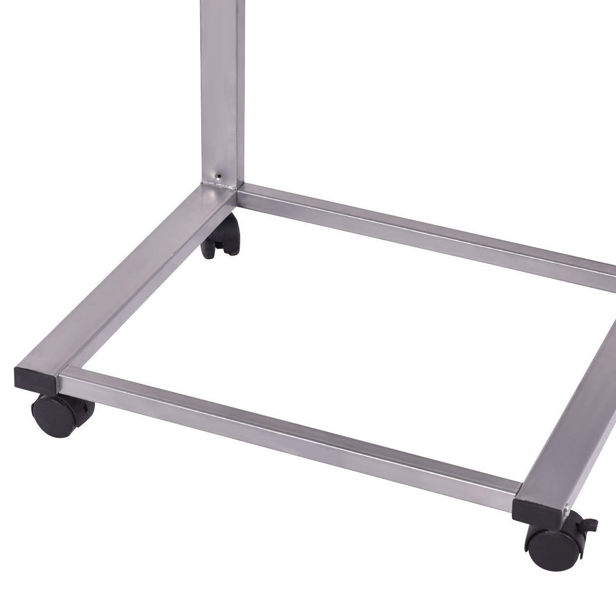 TV Tray Rolling Laptop Desk End Game Table Slide Under Sofa Couch Bed Room Dorm