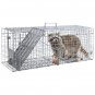 Live Animal Steel Cage Trap Rat Raccoon Rodent Pest Catch Control Bait Hunting