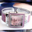 Brand 'LIYING'Charming fashion bracelet watch with diamond