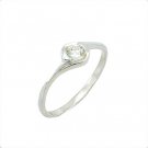 Fashion 925 Sterling Silver Ring With Natural  Diamond