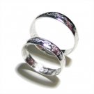 Brand 'LIYING'Fashion 925 Sterling Silver  Lovers' Rings