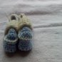Lavender newborn side buttoned loafers