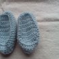 Lavender newborn side buttoned loafers