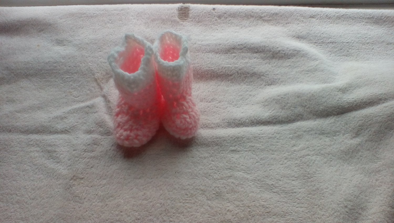 Pink newborn rainboot