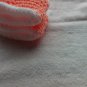 Peach newborn rainboots