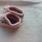 Newborn two toned moccasins