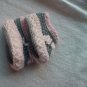 Newborn two toned moccasins