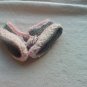 Newborn two toned moccasins