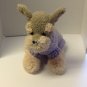 Petite lavender princes dog sweater