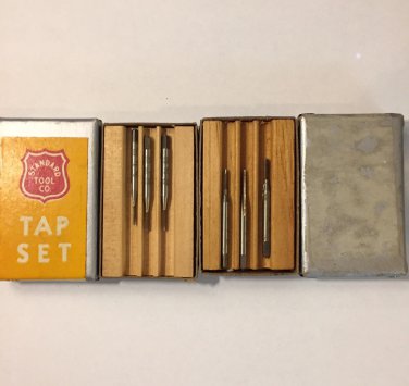 2 Standard Tool Co Tap Sets