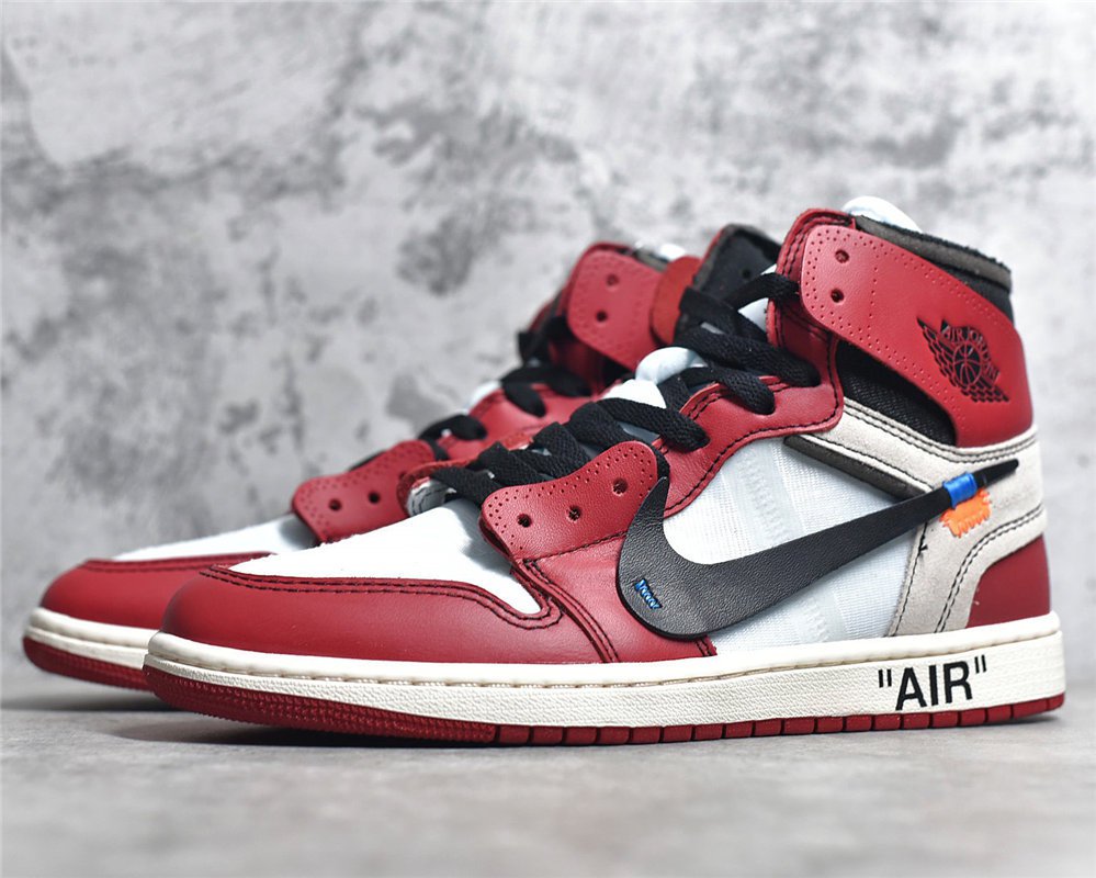 air jordan 1 off white chicago red