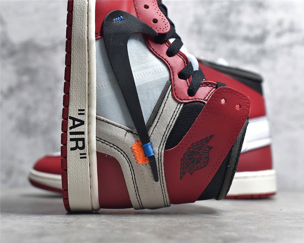 jordan 1 retro high off white red