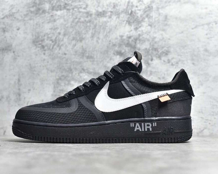 air force low off white black