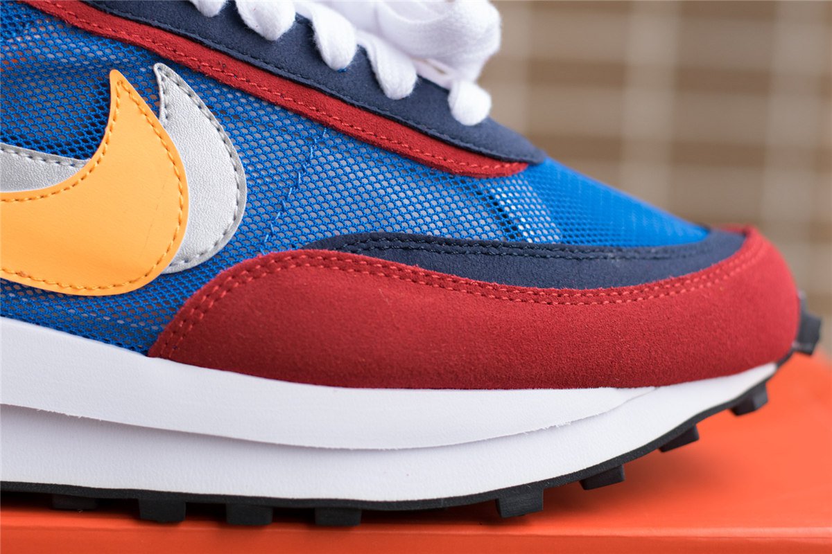 navy blue sacai waffle