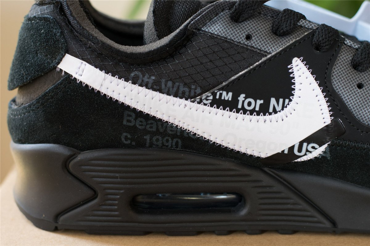 airmax 90 off white black