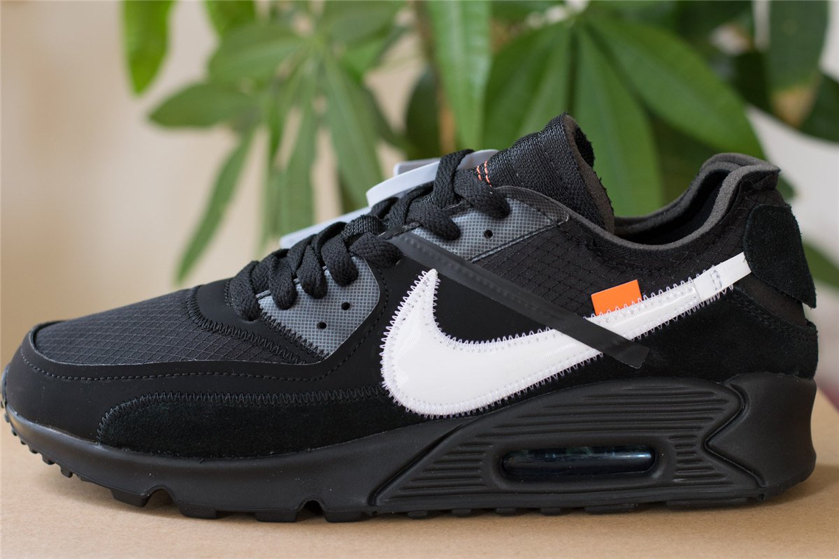 air max 90 off white black