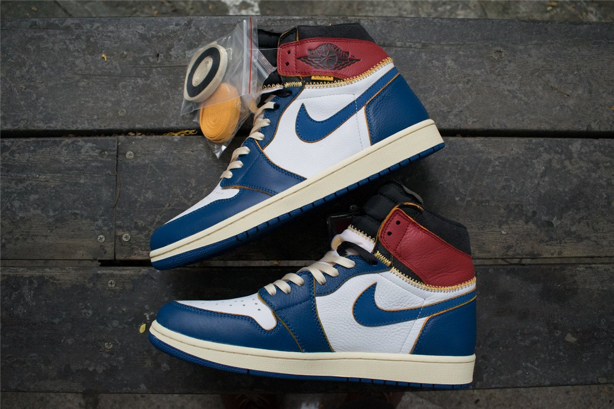 Jordan 1 Retro High Union Los Angeles Blue Toe /Red