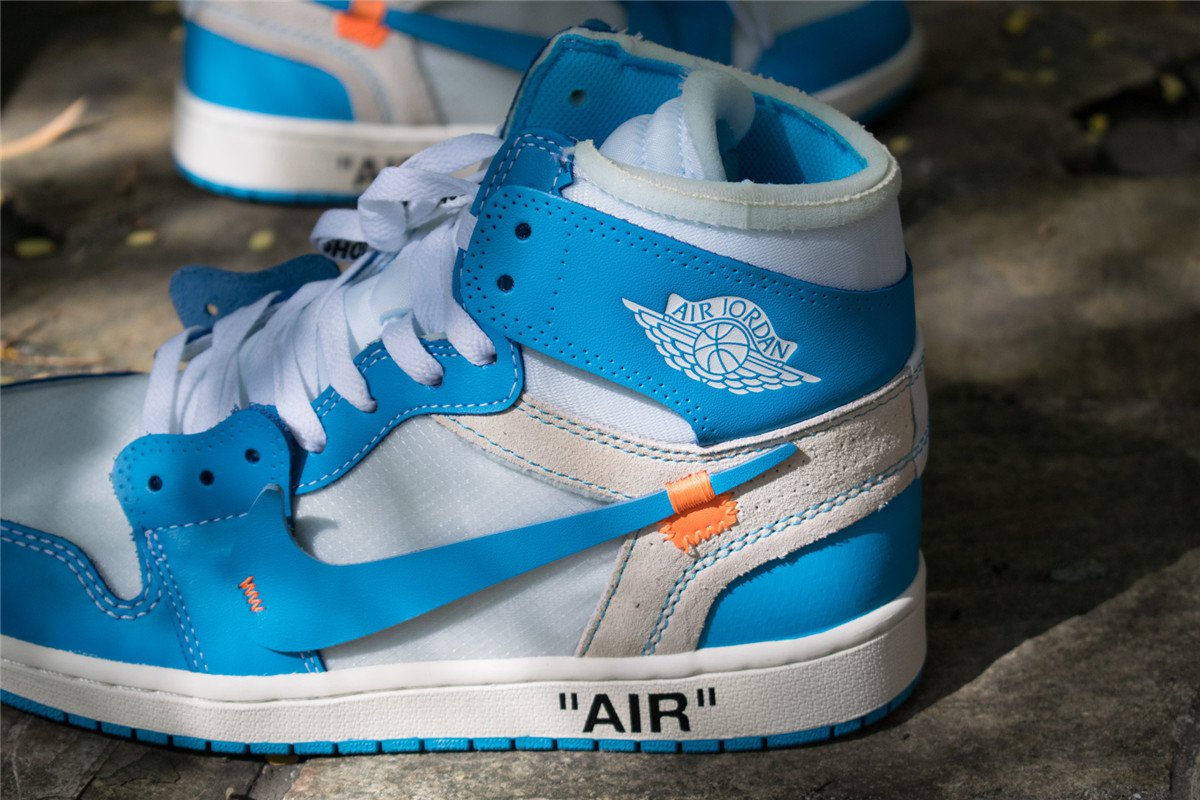 jordan 1 retro high off white university blue retail