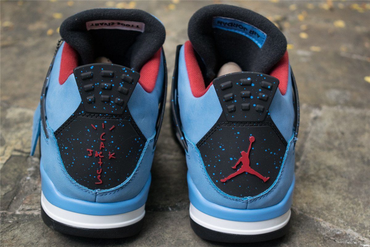 travis scott jordan 4 university blue