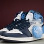 Jordan 1 Retro High Obsidian UNC