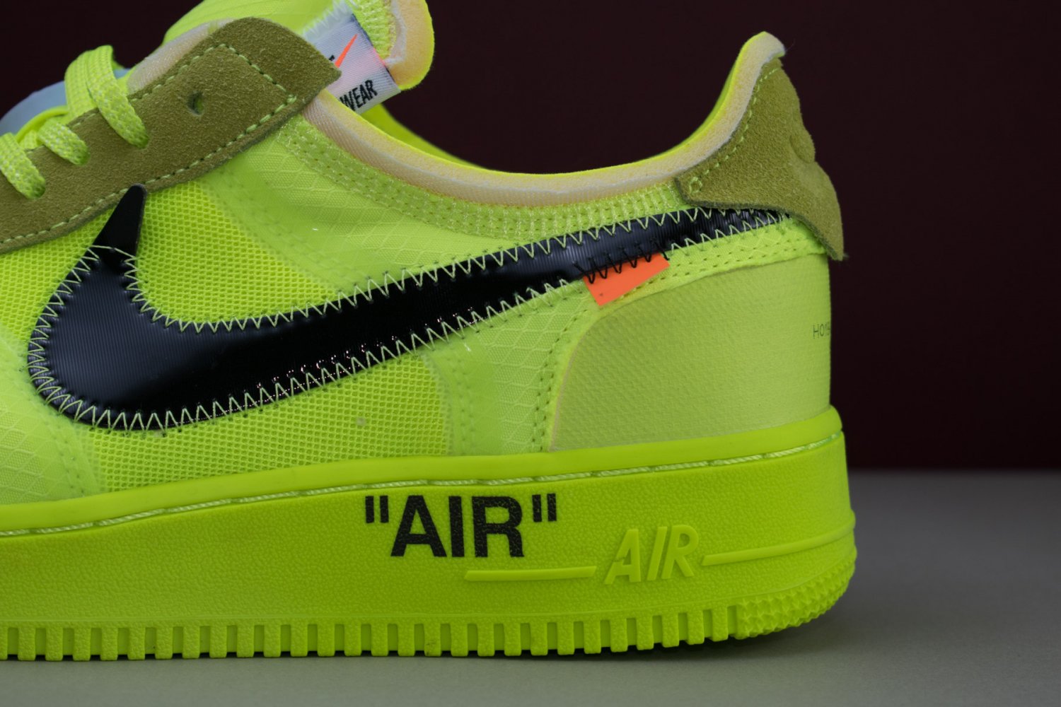 nike air force 1 low x off white volt